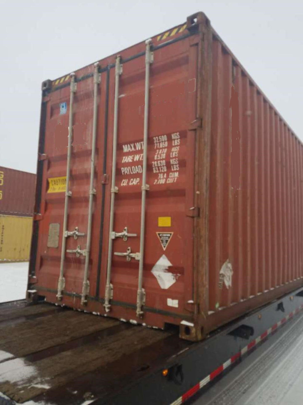 Kansas City KS - 40' High Cube Used Shipping Container
