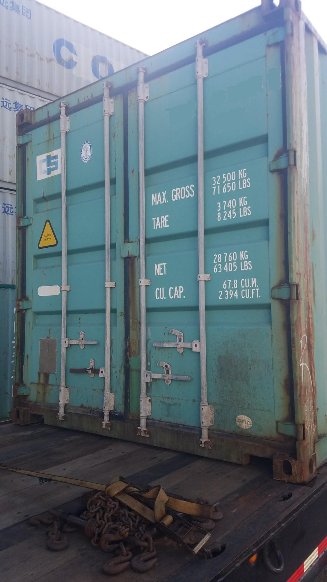 Atlanta GA - 40' Standard Used Shipping Container